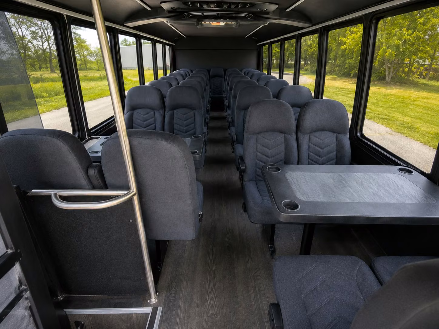 20 passenger minibus interior