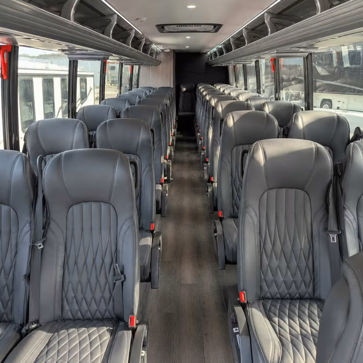 25 passenger minibus inside